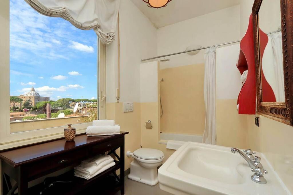 Sant'Onofrio Terrace Apartment روما المظهر الخارجي الصورة