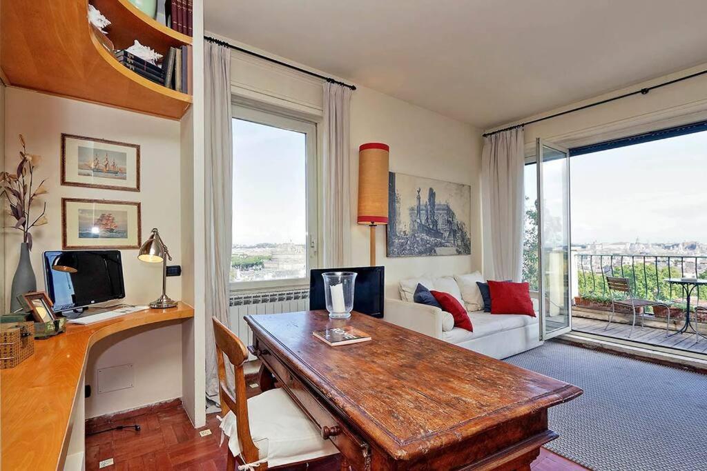 Sant'Onofrio Terrace Apartment روما المظهر الخارجي الصورة